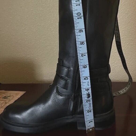 Sam Edelman Freda Leather Tall Boots in Black Size 8 M $225 NEW No Box - Picture 12 of 16